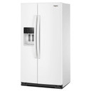 Whirlpool® Réfrigérateur côte à côte à profondeur de comptoir avec système de refroidissement TruCool™ - 36 pi cu WRSC5536RW