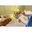 Kitchenaid® Batteur sur socle de la couleur de l’année 2025 Beurre KSM195PSBT