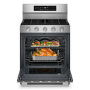 Kitchenaid® Cuisinière au gaz non encastrée intelligente avec modes de cuisson à convection - 5 pi cu KFGS530SPS