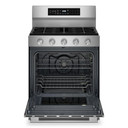 Kitchenaid® Cuisinière au gaz non encastrée intelligente avec modes de cuisson à convection - 5 pi cu KFGS530SPS