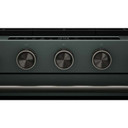 Kitchenaid® Cuisinière au gaz coulissante intelligente avec modes de cuisson à convection et brûleur 2 en 1 - 5 pi cu KSGS530SJP