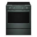 Kitchenaid® Cuisinière électrique coulissante avec deux éléments Even-Heat™ Hyper et modes de cuisson à convection - 5,3 pi cu YKSES530SJP