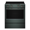 Kitchenaid® Cuisinière électrique coulissante avec deux éléments Even-Heat™ Hyper et modes de cuisson à convection - 5,3 pi cu YKSES530SJP