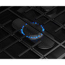 Kitchenaid® Cuisinière au gaz coulissante intelligente avec modes de cuisson à convection et brûleur 2 en 1 - 5 pi cu KSGS530SPS