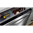 Lave-vaisselle Whirlpool® de 24 pouces avec fonction de lavage à couverture totale et séchage automatique à l'air libre, en acier inoxydable résistant aux traces de doigts WDTS8024SZ