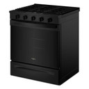 Whirlpool® Cuisinière au gaz avec technologie de cuisson à air - 30 po WSGS5030SB