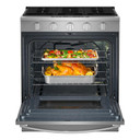 Whirlpool® Cuisinière au gaz avec technologie de cuisson à air - 30 po WSGS5030SZ