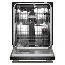 Kitchenaid® Lave-vaisselle à troisième panier avec Max Jets™ à 360° et système de séchage avancé ProDry™ et éclairage à DEL ultra vif - 44 dBA KDTS724SBE