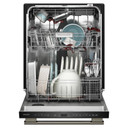 Kitchenaid® Lave-vaisselle à troisième panier avec Max Jets™ à 360° et système de séchage avancé ProDry™ - 44 dBA KDTS624SBE