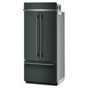 Kitchenaid® Réfrigérateur encastré à congélateur inférieur avec intérieur platine - 36 po - 20.8 pi cu KBFN536SJP