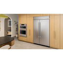 Kitchenaid® Réfrigérateur côte à côte encastré avec intérieur platine - 48 po - 30 pi cu KBSN748SPS