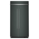 Kitchenaid® Réfrigérateur côte à côte encastré avec intérieur platine - 42 po - 25.5 pi cu KBSN742SJP