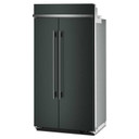 Kitchenaid® Réfrigérateur côte à côte encastré avec intérieur platine - 42 po - 25.5 pi cu KBSN742SJP