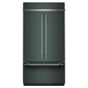 Kitchenaid® Réfrigérateur à portes françaises et congélateur inférieur avec intérieur platine - 42 po - 24.2 pi cu KBFN542SJP