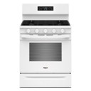 Whirlpool® Cuisinière au gaz avec technologie de cuisson à air - 30 po WFGS5730SW