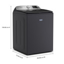 Maytag® Laveuse intelligente à chargement vertical à agitateur avec fonction Extra Power - 6 pi cu MTW6205RF