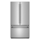 Kitchenaid® Réfrigérateur à portes françaises avec distributeur d’eau et de glaçons intérieur - 31 pi cu KRFF336SPS