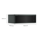 Kitchenaid® Four à micro-ondes à hotte intégrée à profil bas intelligent avec ventilateur double YKMML550RJP