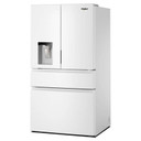 Réfrigérateur à portes françaises Whirlpool® et capacité familiale et tiroir à températures flexibles de 29 pi cu WRMF3536SW