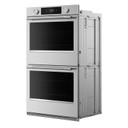 Kitchenaid® Four mural double électrique intelligent de 27 pouces avec modes de cuisson assistée - Fini PrintShield™ KOED727SPS
