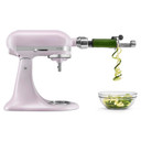 Batteur sur socle KitchenAid® de 5 pintes avec bol en acier inoxydable brossé. KSM192XDWF