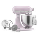 Batteur sur socle KitchenAid® de 5 pintes avec bol en acier inoxydable brossé. KSM192XDWF