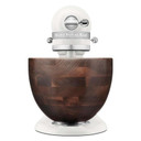 Batteur sur socle à tête inclinable de la série Artisan® KitchenAid® de 5 pintes avec bol en bois de noyer, KSM156WBPL KSM156WBPL