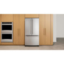 Kitchenaid® Réfrigérateur à portes françaises, profondeur de comptoir et distributeur intérieur de 20 pi cu - 36 po KRFC136SPS