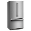 Kitchenaid® Réfrigérateur à portes françaises, profondeur de comptoir et distributeur intérieur de 22 pi cu - 36 po KRFC136TPS
