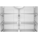 Kitchenaid® Réfrigérateur à portes françaises, profondeur standard et distributeur intérieur de 22 pi cu - 33 po KRFF333SPS