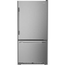 Kitchenaid® Réfrigérateur à congélateur inférieur et profondeur standard avec porte à charnière à droite de 19 pi cu - 30 po KRBR130SPS