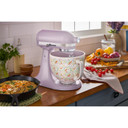 Batteur sur socle à tête inclinable de 5 pintes de la série KitchenAid® KSM156CXWF
