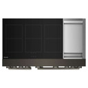 Cuisinière à induction non encastrée de style commercial à 6 éléments avec plaque chauffante KitchenAid® de 48 po KFID948SBE