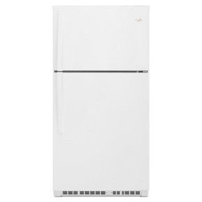 Réfrigérateur à congélateur supérieur  de 33 po Whirlpool® avec machine à glaçons facultative EZ Connect WRT541SZDW