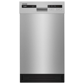 Whirlpool® Lave-vaisselle compact à cuve en acier inoxydable WDPS5118PM