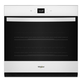Whirlpool® Four mural simple avec friture à air si connecté de 4.3 pi cu WOES5027LW