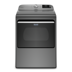 Maytag® Sécheuse intelligente électrique à chargement vertical et bouton Extra Power - 7.4 pi cu YMED6230HC