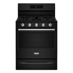Maytag® Cuisinière au gaz à convection avec friture et cuisson à air sans préchauffage - 30 po - 5 pi cu MFGS6030RB