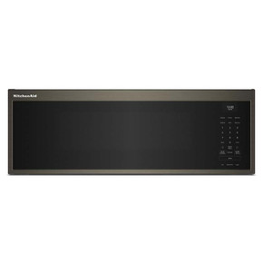 Kitchenaid® Four à micro-ondes à hotte intégrée à profil bas intelligent avec ventilateur double YKMML550RBS
