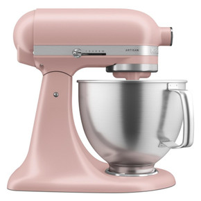Batteur sur socle KitchenAid® de 5 pintes avec bol en acier inoxydable brossé. KSM192XDDR