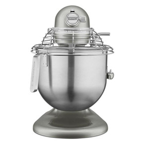 Kitchenaid® Batteur sur socle à bol relevable de 8 pintes, série commerciale certifié NSF - Argent contour KSMC895CU