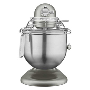 Kitchenaid® Batteur sur socle à bol relevable de 8 pintes, série commerciale certifié NSF - Argent contour KSMC895CU