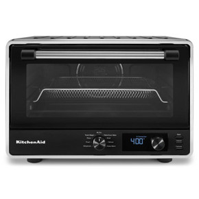 Kitchenaid® Four de comptoir numérique avec cuisson de pizza et friture à air KCO128BM