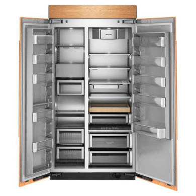 Kitchenaid® Réfrigérateur encastré côte à côte prêt pour panneau de recouvrement - 42 po - 25.5 pi cu KBSN742TPA