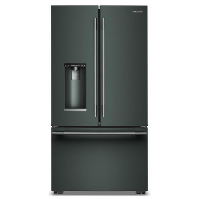 Kitchenaid® Réfrigérateur à portes françaises à profondeur standard avec remplissage intelligent KRFC536SJP