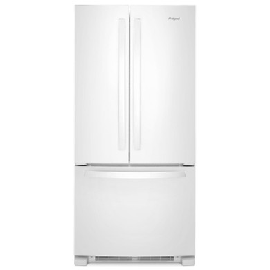 Whirlpool® Réfrigérateur à portes françaises de 33 po - 22 pi cu WRFF5333PW