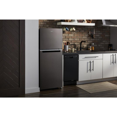 Whirlpool® Réfrigérateur à congélateur supérieur - 24 po - 11.6 pi cu WRT312CZJV