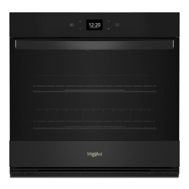 Whirlpool® Four mural simple avec friture à air si connecté de 4.3 pi cu WOES5027LB
