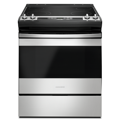 Cuisinière électrique à commandes frontales Amana® de 30 po YAES6603SFS