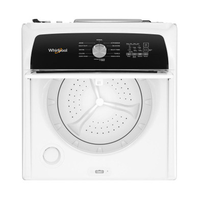 Whirlpool® Laveuse à chargement vertical avec turbine et robinet intégré - 5.3 pi cu C.E.I. WTW5020SW